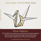 Tổ chức Nihon Hidankyo của Nhật Bản được trao giải Nobel Hòa bình 2024